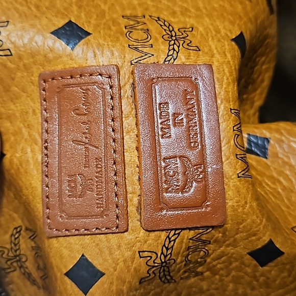 MCM Brown Visetos Shoulder Bag - Picture 11 of 11